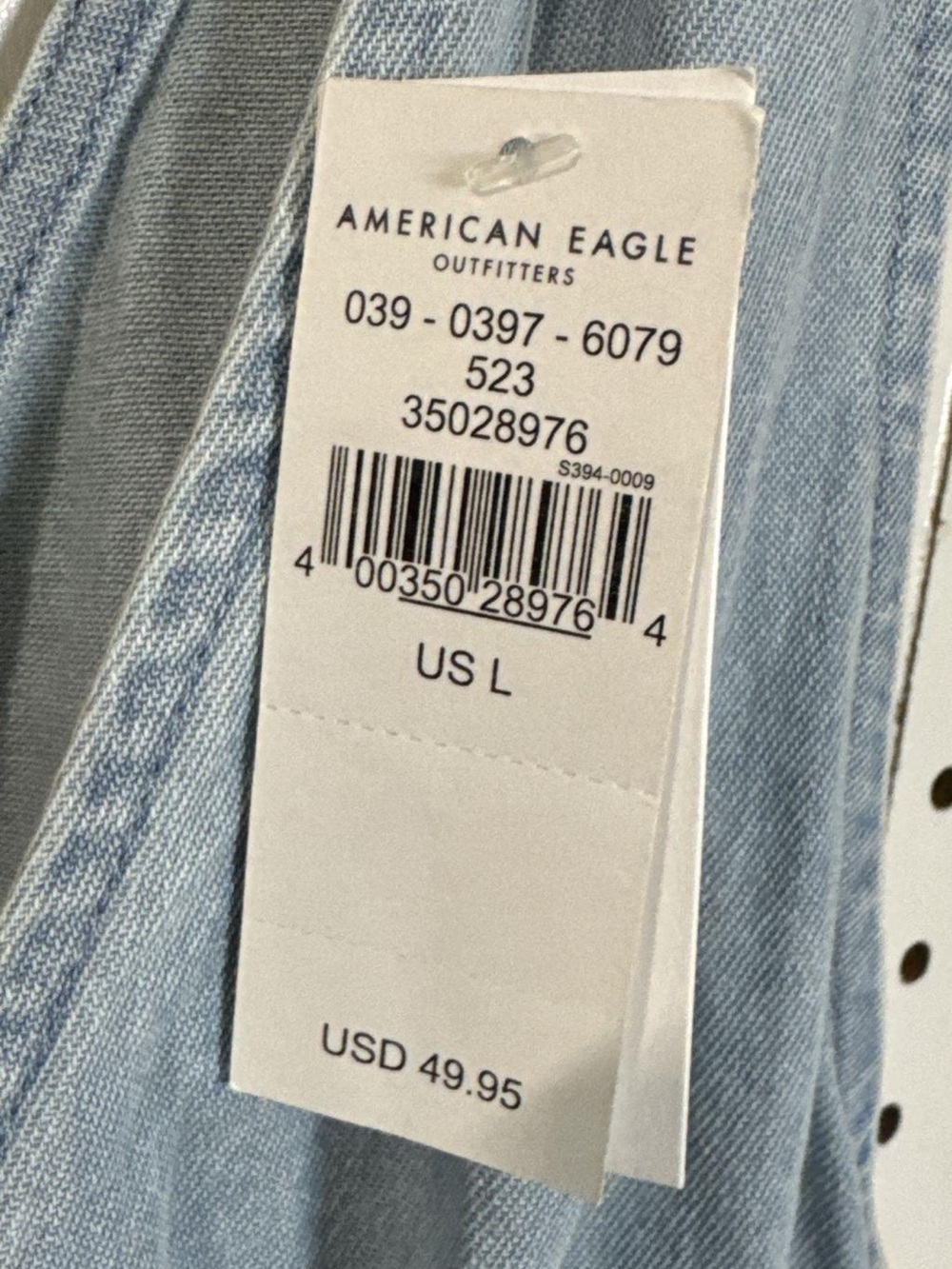 American Eagle Denim Romper - Picture 2 of 3